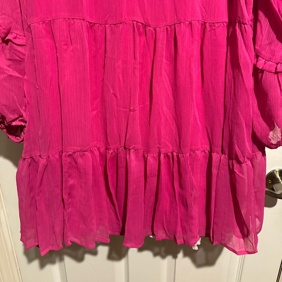 Vince Camuto Hot Pink Dress Women's
LARGE Lightweight - Picture 9 of 9